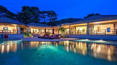 For sale amazing sea view 5 bedroom pool villa in Bang Por Koh Samui 