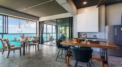For sale luxury 4 bedroom pool sea view villa in Chaweng Noi Koh Samui
