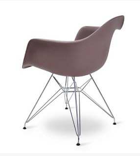 The Famous Shell Chair from Eames in Grey color