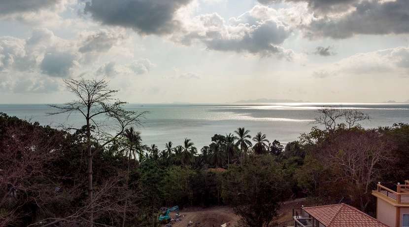 For sale sea view land in Bang Makham Koh Samui 