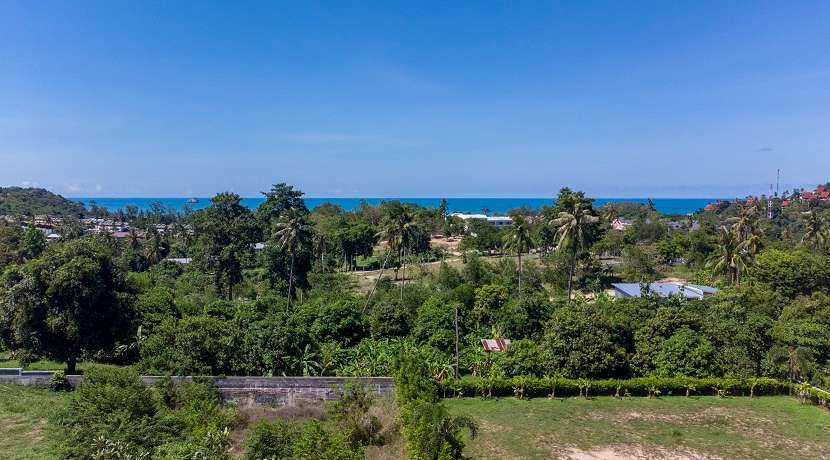 For sale sea view lands in Plai Laem Koh Samui 