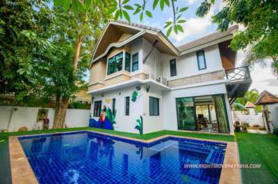 Excellent Pool Villa in Central Pattaya-4 bed, 4 bath-Fully furnish