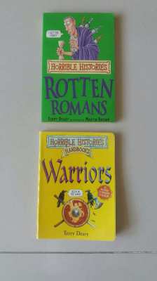 Sale Hurry - Horrible History Fact Book, Rotten Romans - Warriors