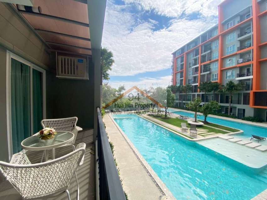 Popular Condo on Hua Hin Soi 102, lovely NEW 2nd flr unit, pool view  