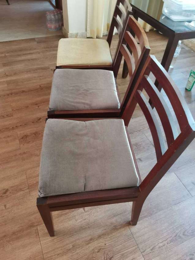 real wood chair