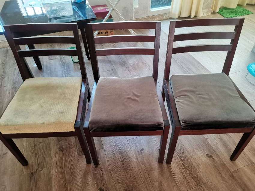 real wood chair