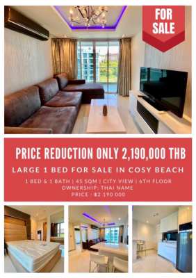PRICE REDUCTION ONLY 2,190,000 THB