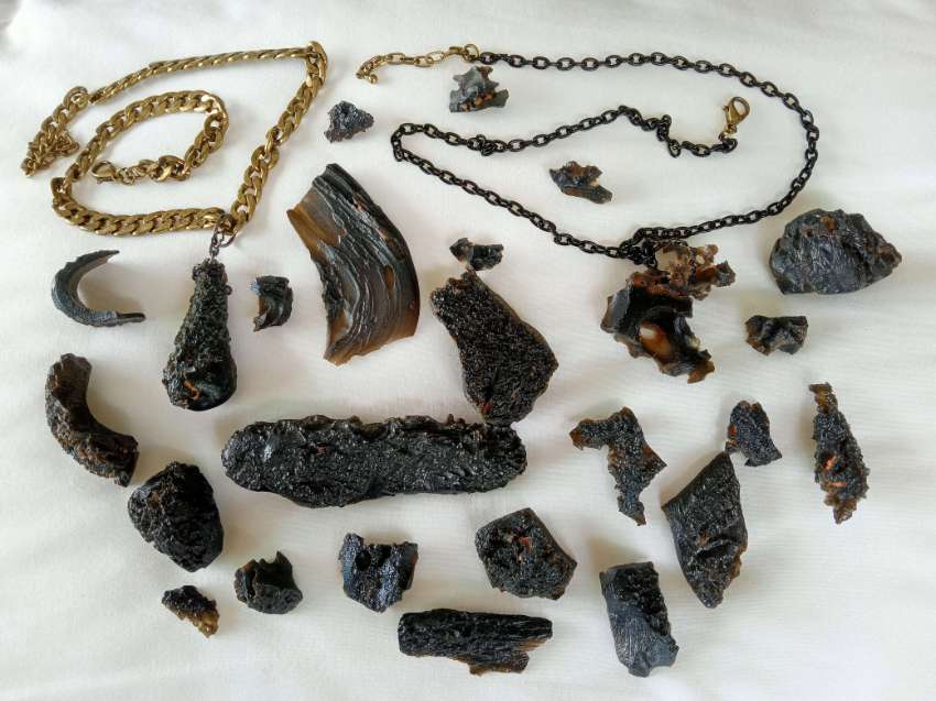 Collection of rare Tektite