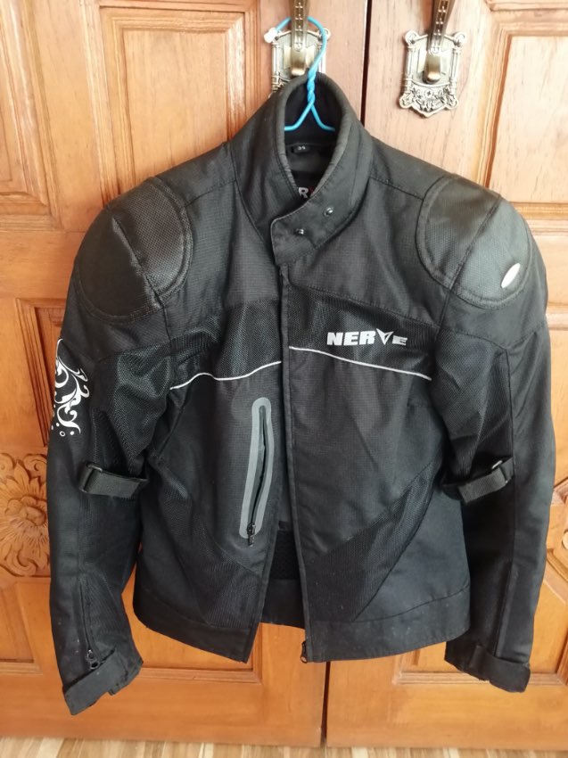 TWO MOTORBIKE JACKETS - ALMOST NEW 