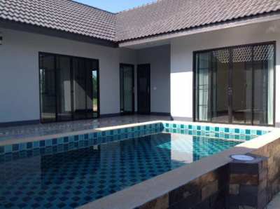 Modern  villa with pool for sale
