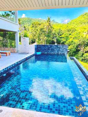 TALING NGAM . SUPERB 3 BEDROOM VILLA WITH SEAVIEW