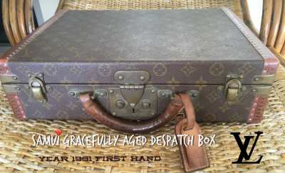 Louis Vuitton vintage despatch box