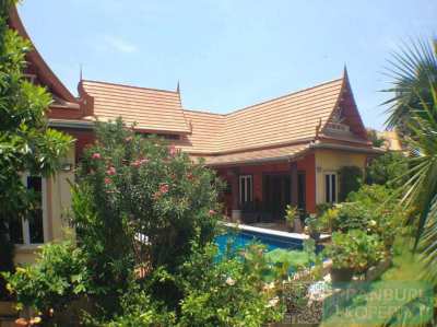 Bargain! Immaculate & Secure Mountain View 3 Bed Pranburi Pool Villa
