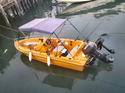 Bargain Fire sale German maintained Boat+Trailer+Car for fast selling