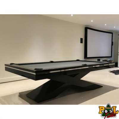 Phoenix Pool Table 8ft - Black