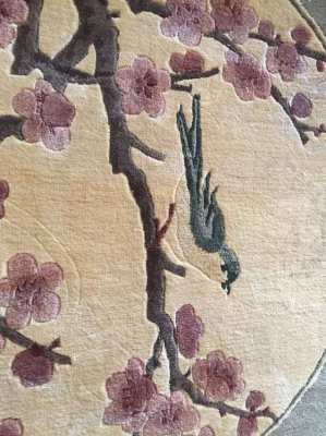 Silk carpet from China hand knotted 6300 baht