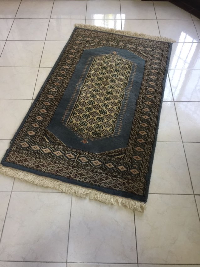 Pakistan carpet, wool, hand knotted, 0,77m x 1,37m 