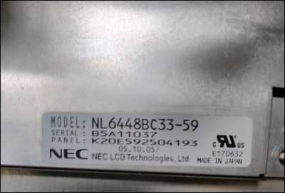 จำหน่าย LCD NEC NL6448BC33-54 