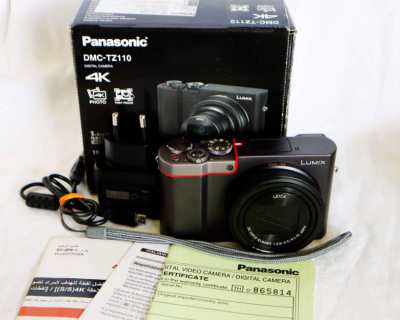 Panasonic Lumix DMC-TZ110 (ZS100) Premium Wi-Fi compact camera 312g