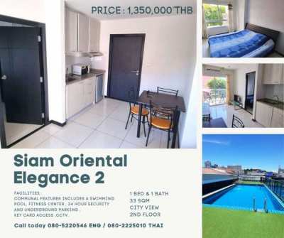 Cheapest 1 Bed For Sale @ Siam Oriental Elegance 2