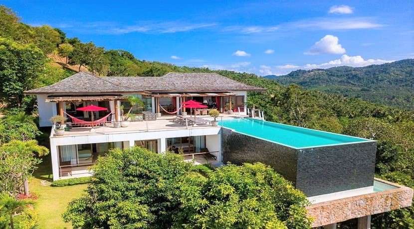 Sea view villa in Bophut Koh Samui for sale