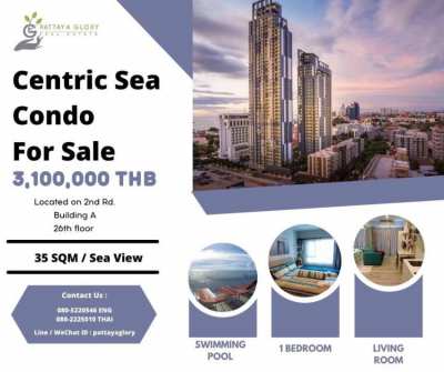 Centric Sea Pattaya For Sale 35 SQM