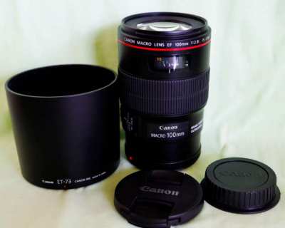 Canon MACRO Lens EF 100mm f2.8L IS USM