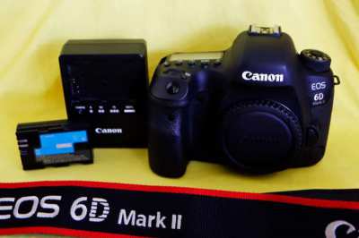 Canon EOS 6D Mark II Wi-Fi, NFC, BT, GPS Full-Frame body