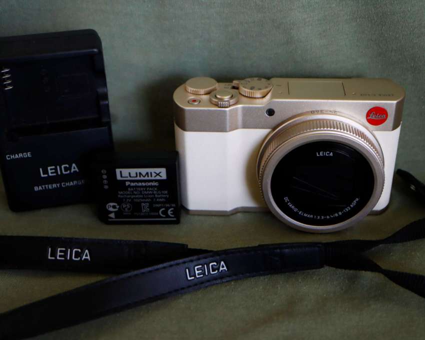 Leica C-Lux Light-Gold with Leica DC Vario-Elmar 24-360mm Camera