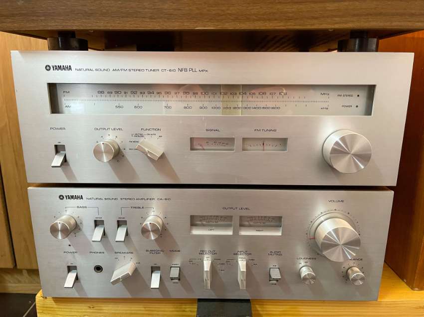 Yamaha Vintage Stereo Set