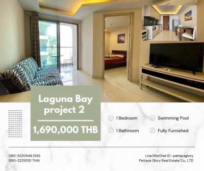 Affordable 1 bed for sale in Pratumnak areas!  Laguna Bay project 2 