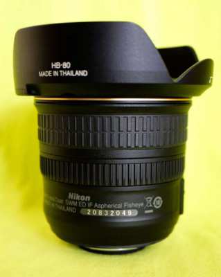 Nikon AF-S Fisheye 8-15mm Weather-sealed Lens FX and DX