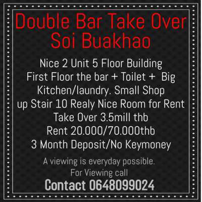Nice Double Bar Big Kitchen 10 Rooms for rent