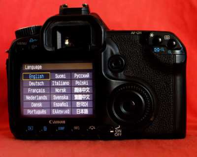 Canon EOS 40D Semi-Professional DSLR Magnesium Alloy body