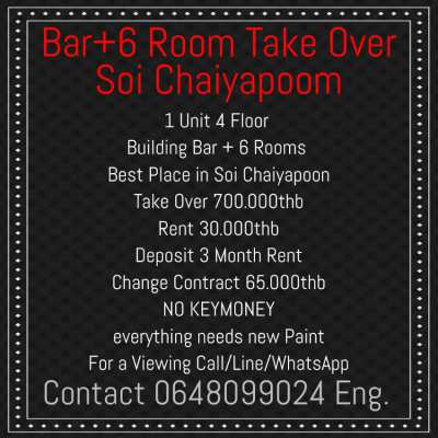 bar with 6 room soi chayapoom