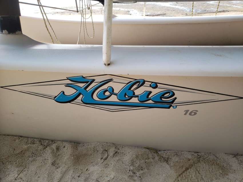 Catamaran Hobie cat 16 race
