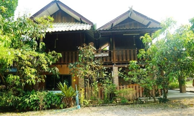 House for rent near NakornPing Hospital, 500 meter from the hospital.