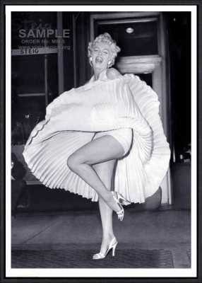 Marilyn Monroe On location for The Seven Year Itch. September 14th 195