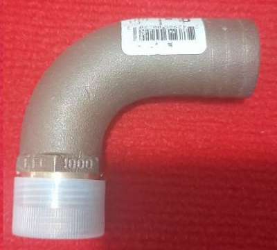 New Groco FFC Series 1 Inch Bronze Pipe to Hose Full Flow Elbow- NPT