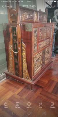 Antique Chinese Wedding Chest - Very rare to find 