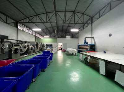 Industrial laundry business for sale in Khao Yai