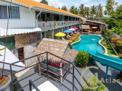 FAMILY Resort / Hotel very well located for sale in Koh Samui