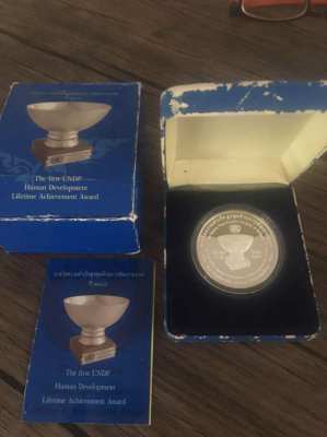 Silver coin , Thailand
