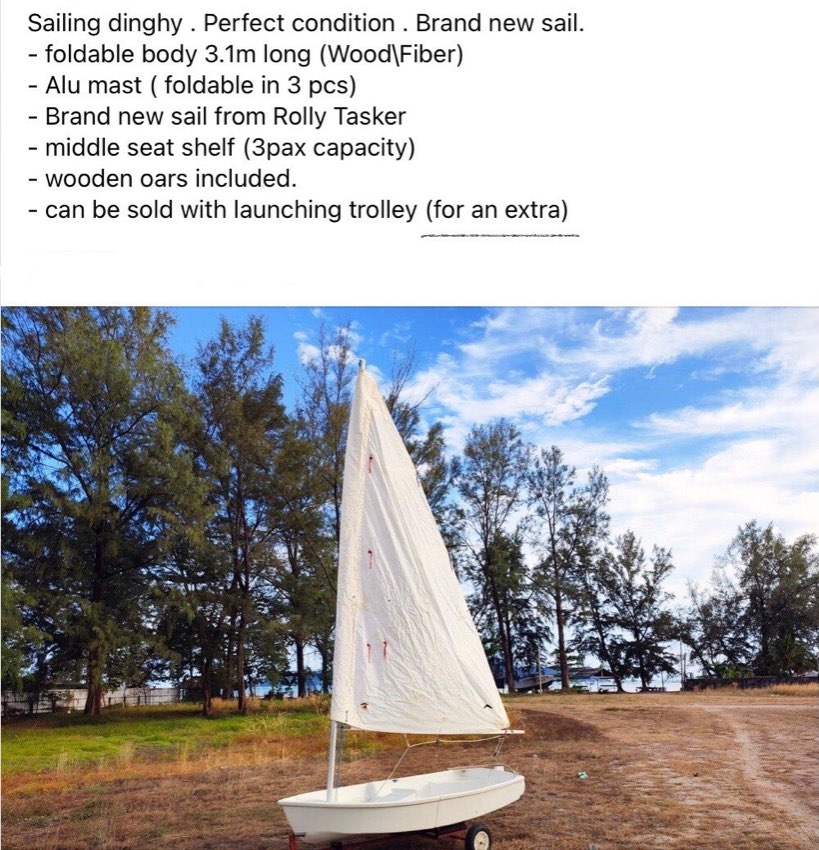 Sailing Boat - Sailing Dinghy 