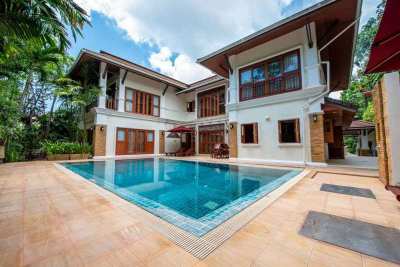Pool villa for sale and rent at Phuket Boat Lagoon.