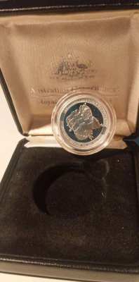 2010 $1 100 Years of Australian Coinage Fine Silver Proof Coin