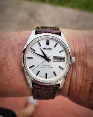 Superb Vintage Seikomatic-P 33 jewel automatic gents watch  