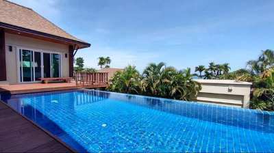 Seaview villa at Ao Yon, Thai freehold, sale and rent.