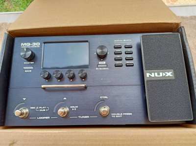 Nux MG-30 multiple effects unit. As new
