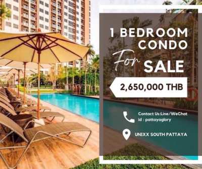 1 Bed For Sale @ Unixx South Pattaya